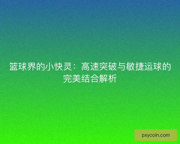 篮球界的小快灵：高速突破与敏捷运球的完美结合解析